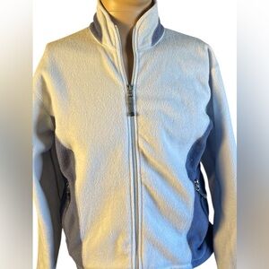Helly Hansen Women’s Full Zip Fleece Jacket Two Tone Blue Size Medium